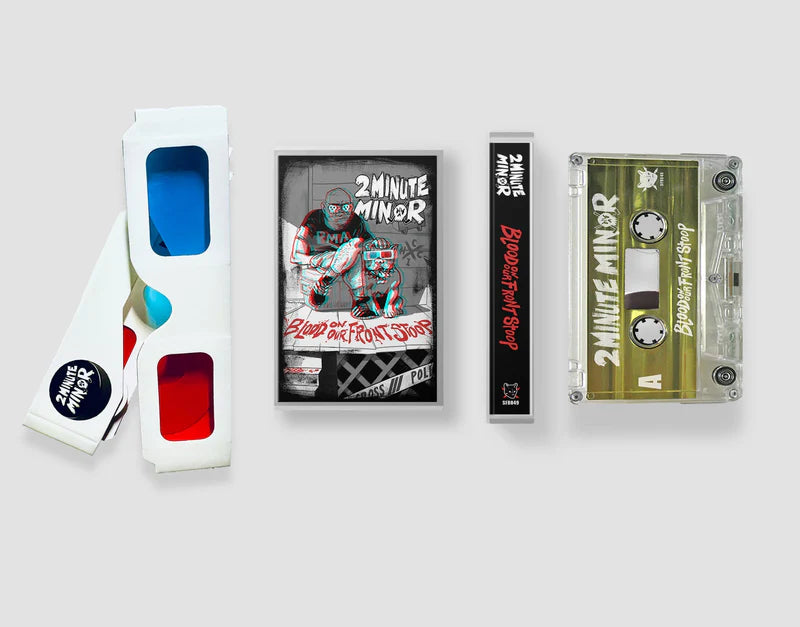 2Minute Minor: Blood On Our Front Stoop (3D Gold Foil Cassette)