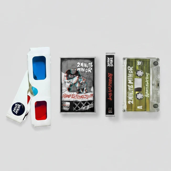 2Minute Minor: Blood On Our Front Stoop (3D Gold Foil Cassette)