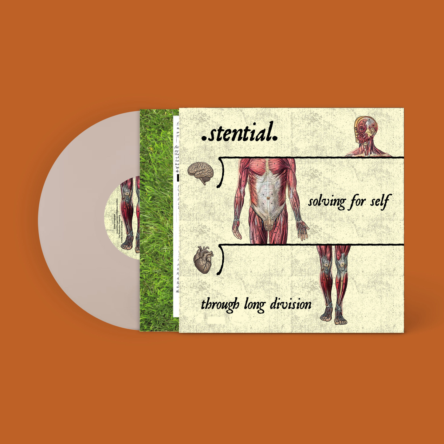 (Pre-Order) .stential: Memento Mori / Solving for Self Through Long Division (Bone Vinyl LP)