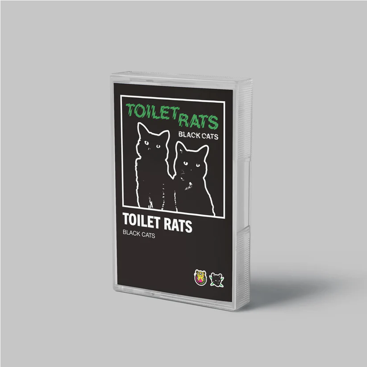 Toilet Rats: Black Cats (Translucent Green Cassette)