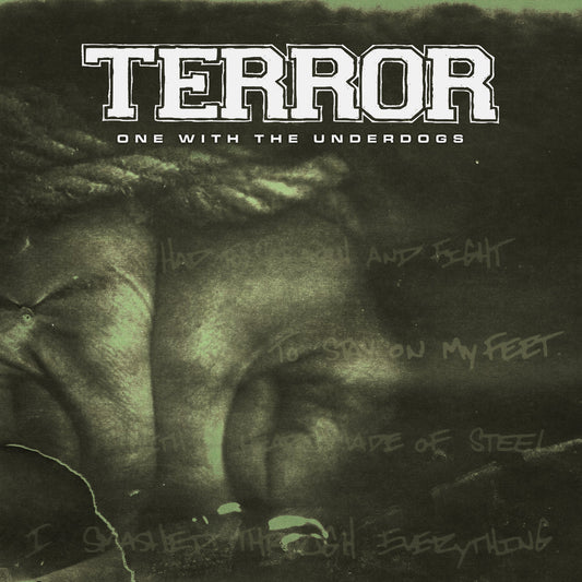 Terror: One With The Underdogs (Olive Green with Black Splatter Vinyl LP)