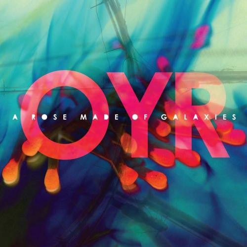 Orange Yellow Red: A Rose Made of Galaxies (Teal/Seafoam Splatter Vinyl)