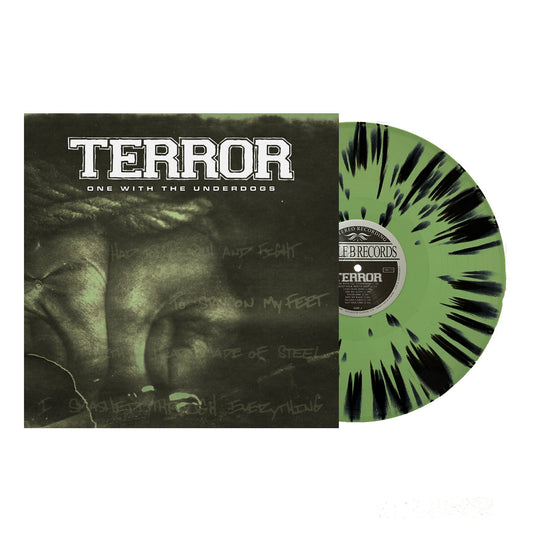 Terror: One With The Underdogs (Olive Green with Black Splatter Vinyl LP)