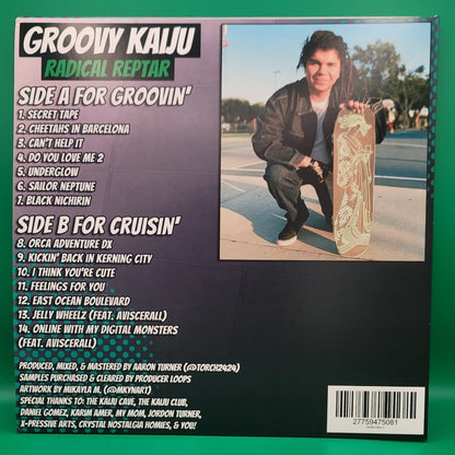 Groovy Kaiju: Radical Reptar (SIGNED Vinyl)