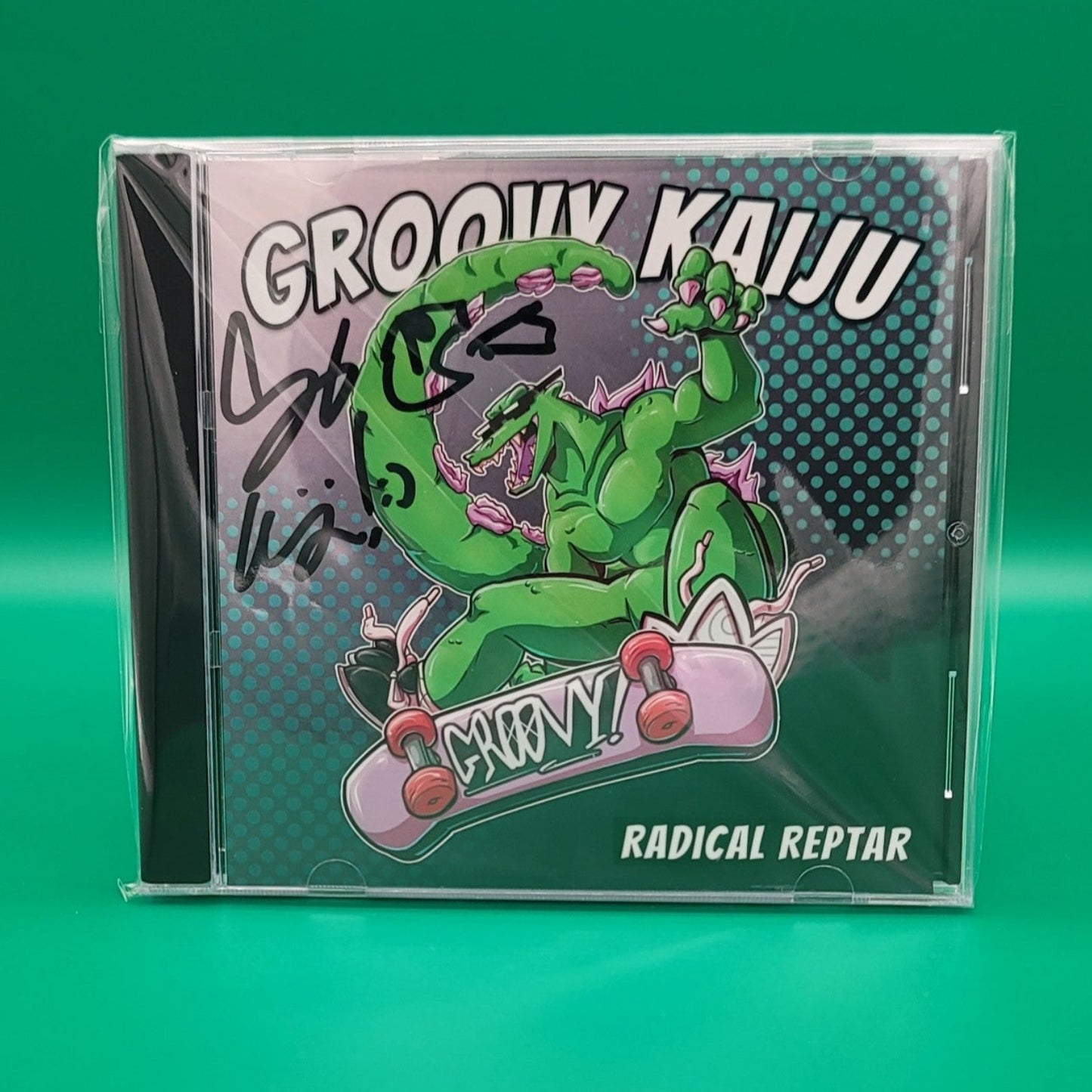 Groovy Kaiju: Radical Reptar (SIGNED CD)