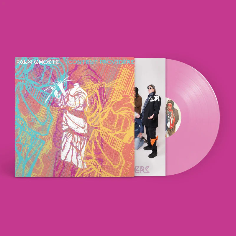 Palm Ghosts: Content Providers (Translucent Pink Vinyl LP)