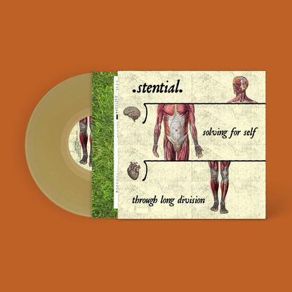 (Pre-Order) .stential: Memento Mori / Solving for Self Through Long Division (Translucent Tan Vinyl LP)