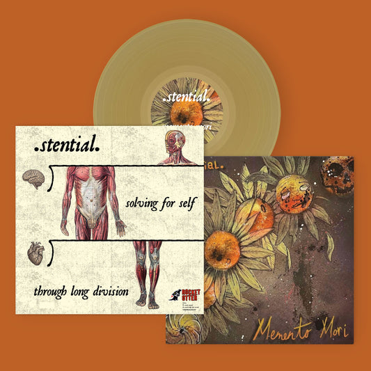 (Pre-Order) .stential: Memento Mori / Solving for Self Through Long Division (Translucent Tan Vinyl LP)