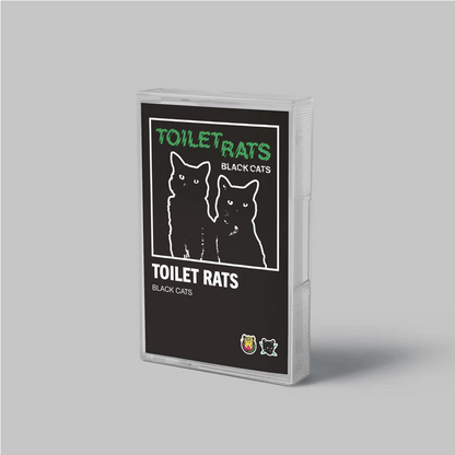 Toilet Rats: Black Cats (Translucent Green Cassette)