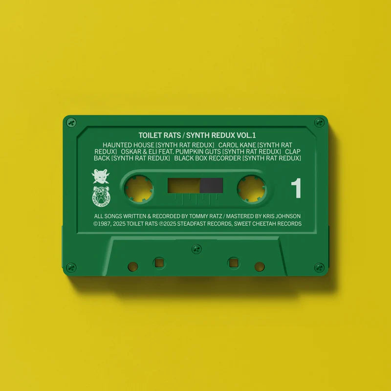 Toilet Rats: Synth Redux Vol 1 (Ecto-Green Cassette)