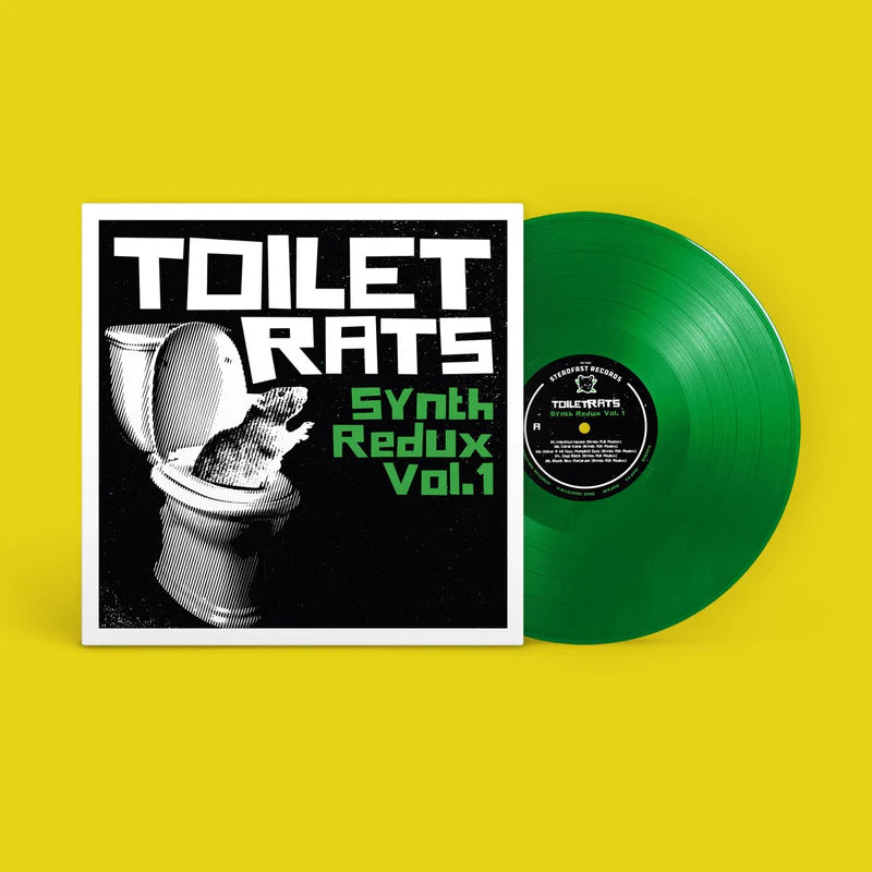 Toilet Rats: Synth Redux Vol 1 (Ecto-Green Vinyl LP)