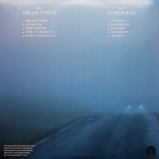 Caspro: Dream Tower / Homebound (Sky Blue Vinyl)
