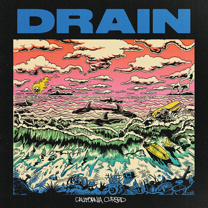 Drain: California Cursed (Baby Blue Vinyl LP)