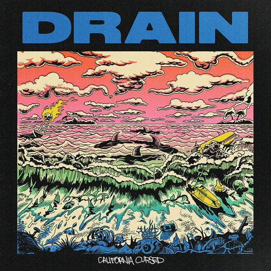 Drain: California Cursed (Baby Blue Vinyl LP)