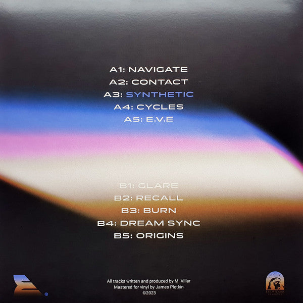 Emil Rottmayer: Synthetic (Blue, Orange & Pink Pinwheel Vinyl)