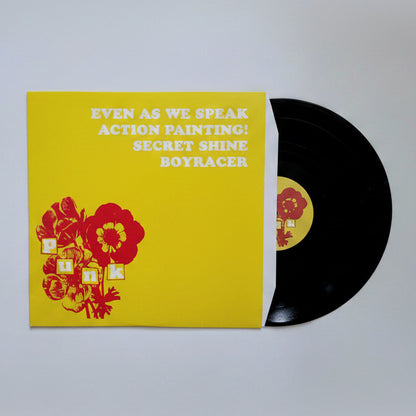 Even As We Speak, Secret Shine, Action Painting, Boyracer: Four Band Compilation (Black Vinyl LP)