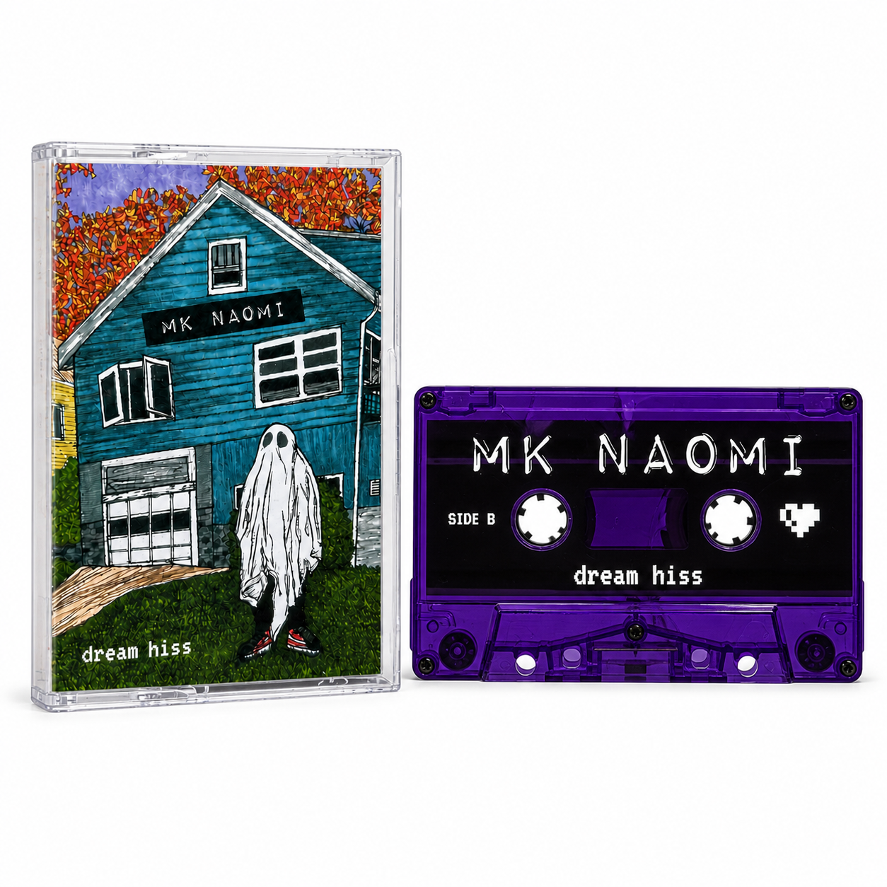 MK Naomi: Dream Hiss EP (Transparent Violet Cassette)