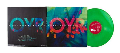 Orange Yellow Red: A Rose Made of Galaxies (Teal/Seafoam Splatter Vinyl)