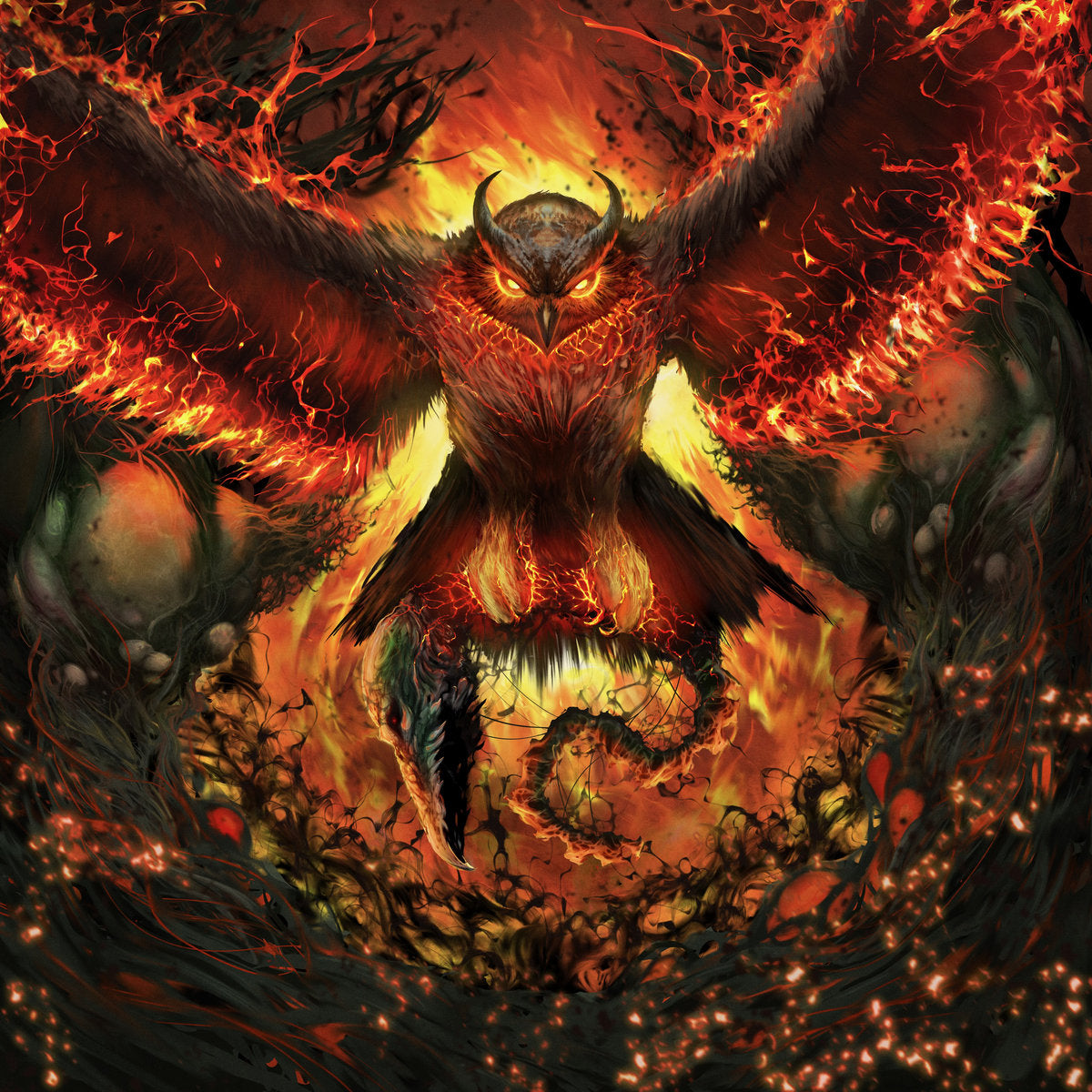 Rad Owl: Rage Gracefully (Blue Smash Vinyl LP)