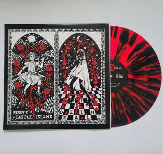 Deth Rali: Ruby's Castle Island (Red & Black Splatter Vinyl LP)