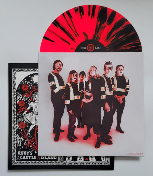 Deth Rali: Ruby's Castle Island (Red & Black Splatter Vinyl LP)