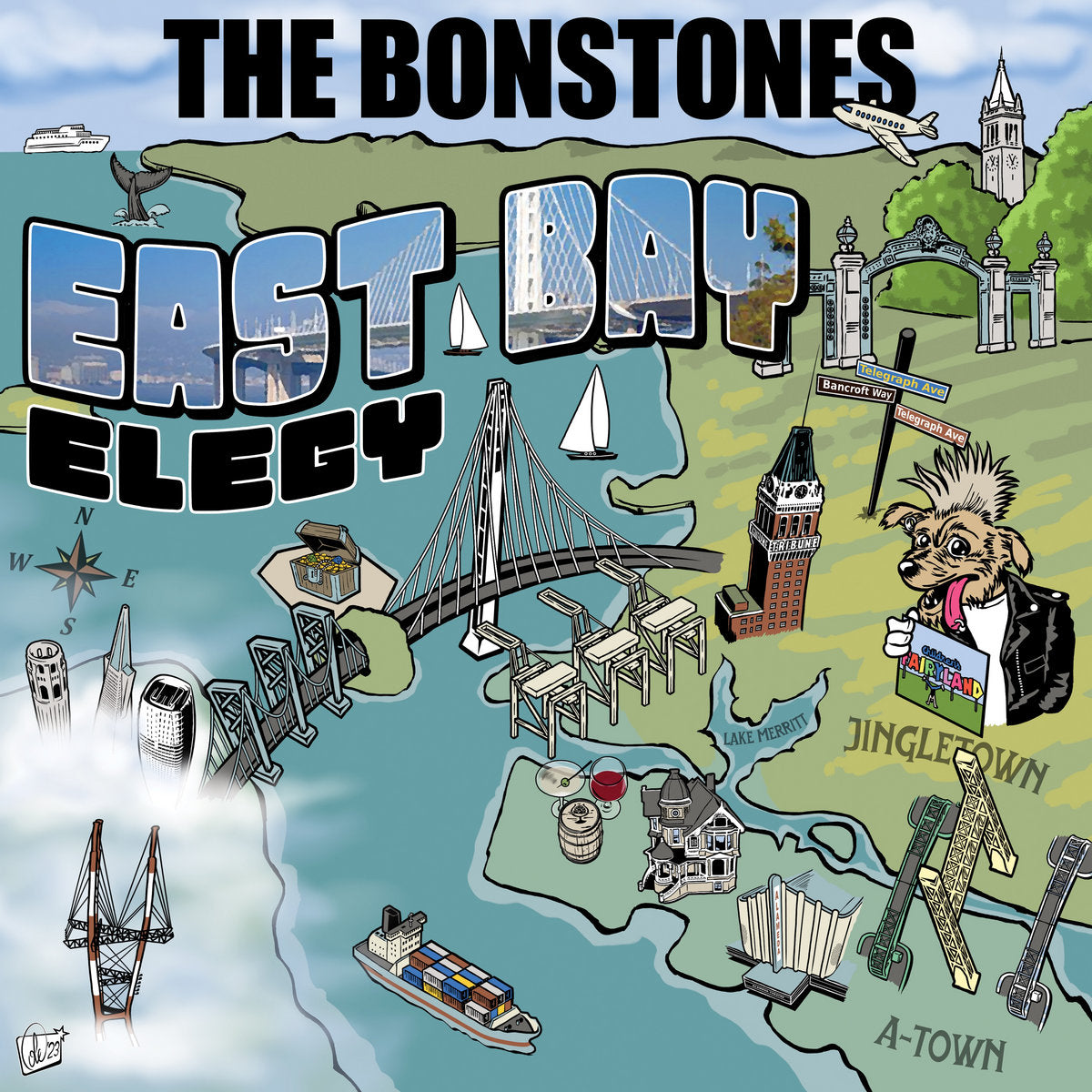 The Bonstones: East Bay Elegy (CD)