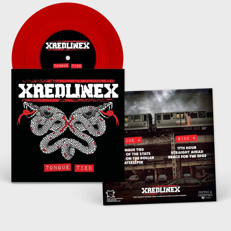 XRedlineX: Toung Tied EP (Clear Red 7" Vinyl)