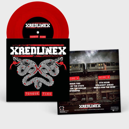 XRedlineX: Toung Tied EP (Clear Red 7" Vinyl)